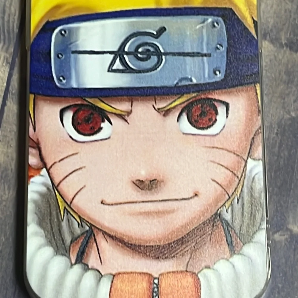 5for$10 iPhone 14 Pro Phone case Anime Naruto Uzumaki background case NWT